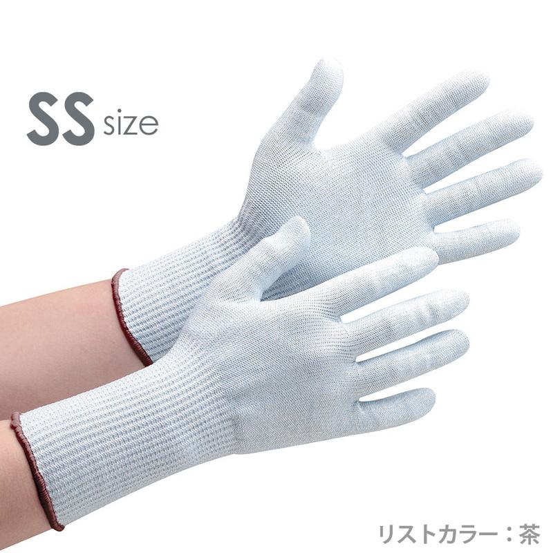 ミドリ安全 作業手袋 耐切創性手袋 カットガード F102ロング 個装 SS〜LL｜midorianzen-com｜03
