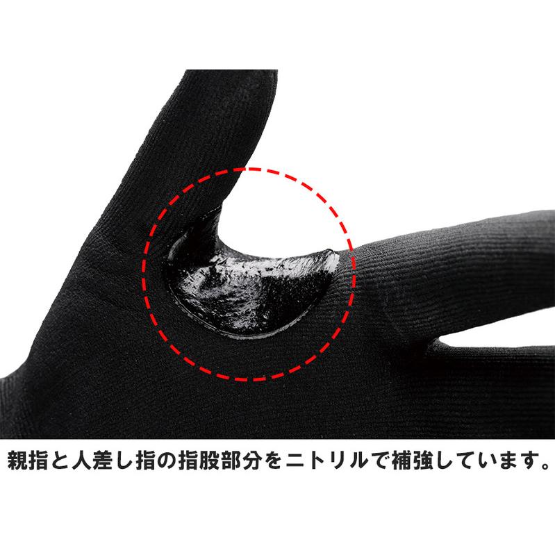 ミドリ安全 耐切創性手袋 カットガード210MQ 4分の3コーティング S〜LL｜midorianzen-com｜03