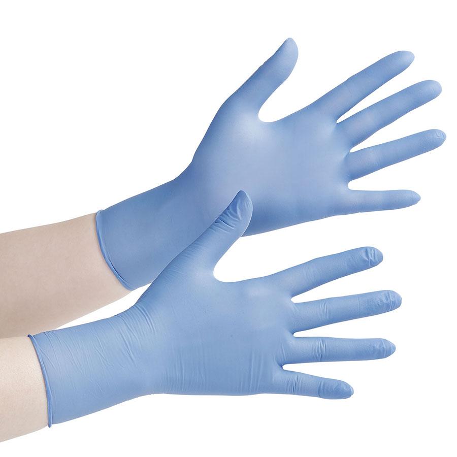 ミドリ安全 ニトリルディスポ手袋 ベルテ798(極薄手) SS〜LL 200枚