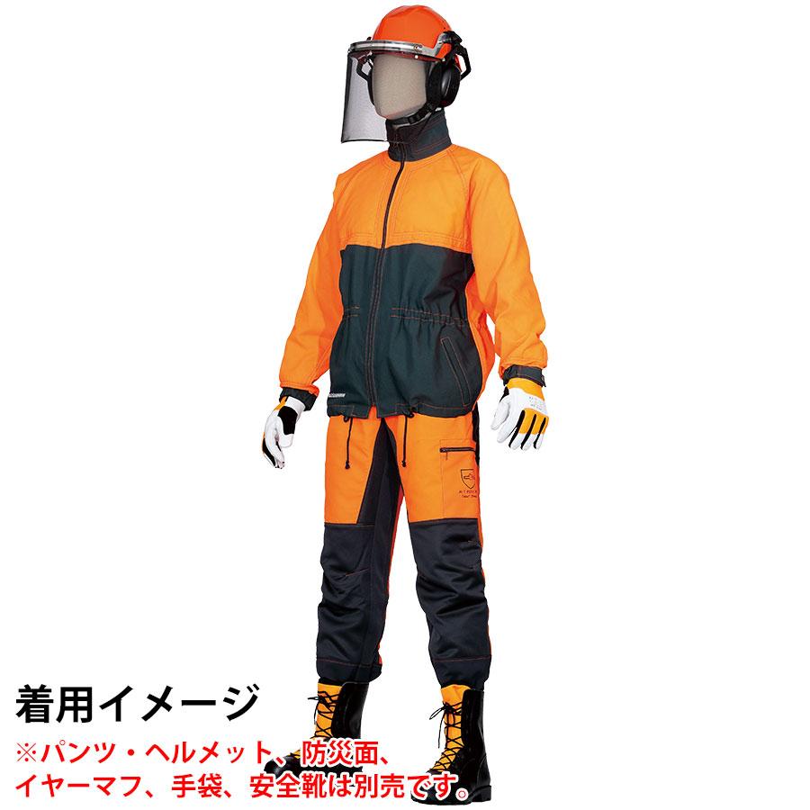 耐切創性保護衣 新ダイワ純正防護ジャケット M〜3L : ミドリ安全