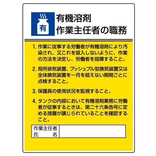 Unit ユニット 作業主任者職務板 808 15 有機溶剤作業 ミドリ安全 Com Paypayモール店 通販 Paypayモール