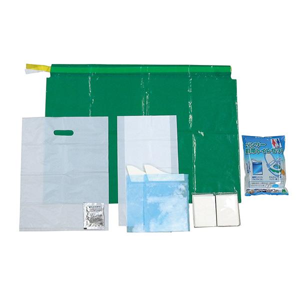 ケンユー 防災用品 ベンリー携帯トイレセット 1B2APT-40 : ミドリ安全