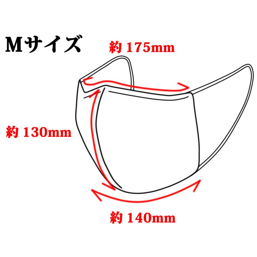 マスク 不織布 入り 浴衣生地 3層構造 日本製 洗える 女性 レディース みどり 立体 ファッション デザイン おしゃれ おすすめ Mサイズ/紺朝顔桜｜midoriinter｜09