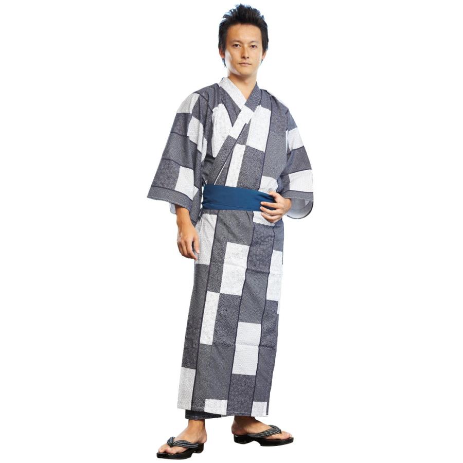 浴衣 日本製 旅館浴衣 帯付 浴衣セット 男性 紳士 メンズ 着物 和装 部屋着 ルームウェア Llサイズ 小紋 Ymkgll Midori Obi Arts 通販 Yahoo ショッピング