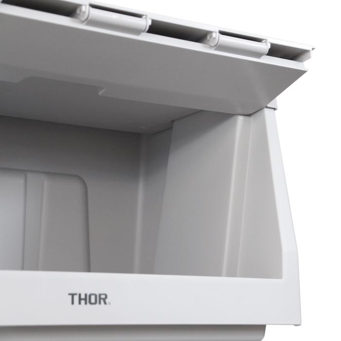THOR 収納ボックス 50L セット 大容量 前開き スタッキングシェルフ ソー 収納棚 米国TRUST社 積み重ね 耐荷重120kg 全5色 衣類収納 | THOR | 18