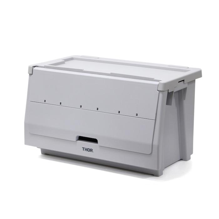 THOR 収納ボックス 50L セット 大容量 前開き スタッキングシェルフ ソー 収納棚 米国TRUST社 積み重ね 耐荷重120kg 全5色 衣類収納 | THOR | 01