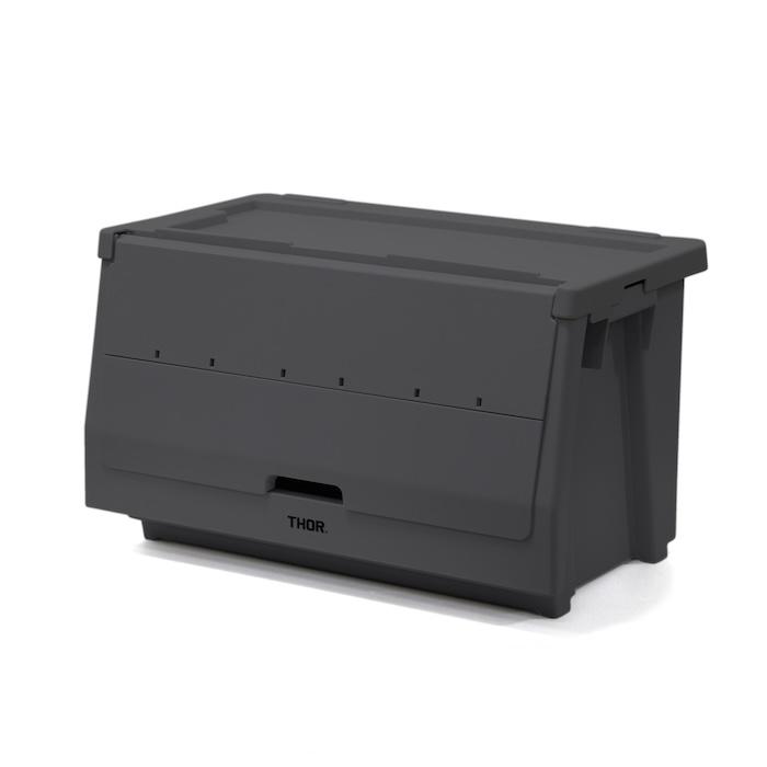 THOR 収納ボックス 50L セット 大容量 前開き スタッキングシェルフ ソー 収納棚 米国TRUST社 積み重ね 耐荷重120kg 全5色 衣類収納 | THOR | 03