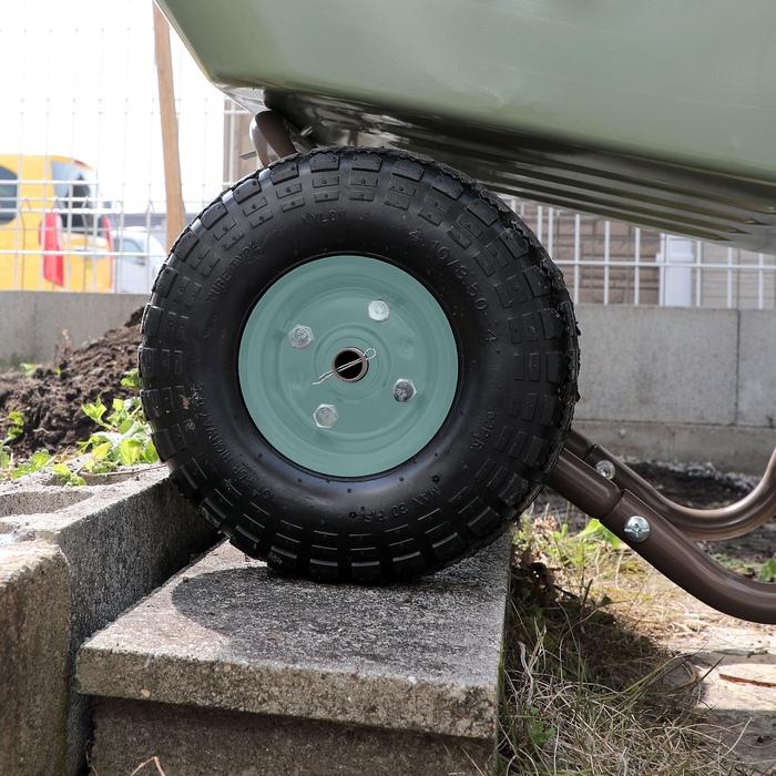 LivingOut ガーデン2輪車 TAN-3023 ノーパンクタイヤ 40L 80kg 9kg