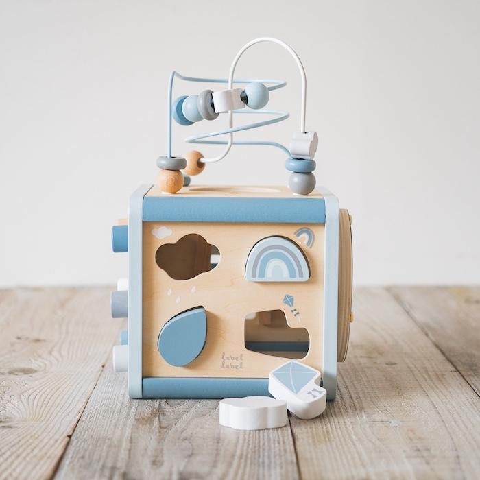 知育玩具 1歳 木製 1台5役 指先トレーニング アクティビティキューブ パズル おもちゃ レーベルレーベル 出産祝い 男の子 女の子 プレゼント ギフト 友達 2歳3歳 |  | 18