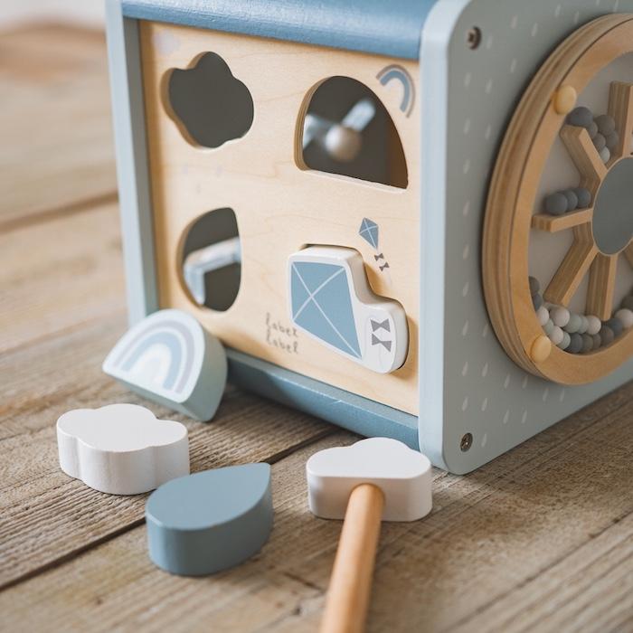 知育玩具 1歳 木製 1台5役 指先トレーニング アクティビティキューブ パズル おもちゃ レーベルレーベル 出産祝い 男の子 女の子 プレゼント ギフト 友達 2歳3歳 |  | 22