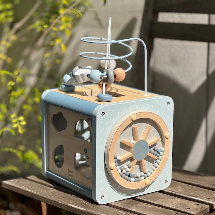 知育玩具 1歳 木製 1台5役 指先トレーニング アクティビティキューブ パズル おもちゃ レーベルレーベル 出産祝い 男の子 女の子 プレゼント ギフト 友達 2歳3歳 |  | 23