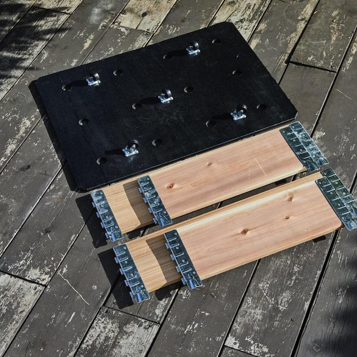 ガーデンボックス専用 800×600 キャスター付ベース ボックス別売り エープラスデザイン 花壇 プランター 野菜 家庭菜園 |  | 01