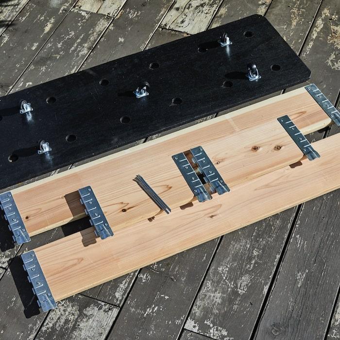 ガーデンボックス専用 1200×400 キャスター付ベース ボックス別売り