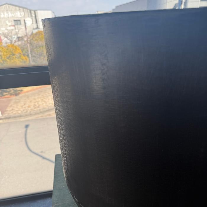 鉢カバー おしゃれ 高級 アンワール カーフ 13号 11号 アルミ製 ゴールド ブラック 室内 北欧 観葉植物 大型 丸型 KONTONの画像