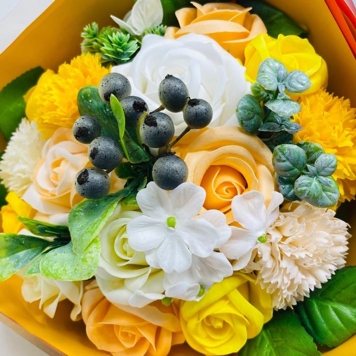 入浴剤 ギフト プレゼント 花束 おしゃれな花の形のバスフレグランス