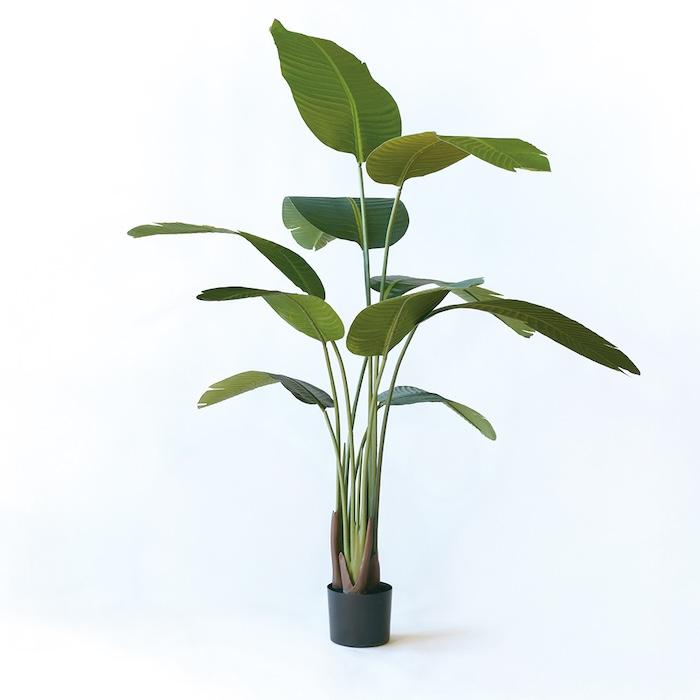 観葉植物 造花 トラベラーズパーム 大型 全高155cm フェイクグリーン 人工観葉植物 本物そっくり おしゃれ インテリア 室内 オフィス |  | 02