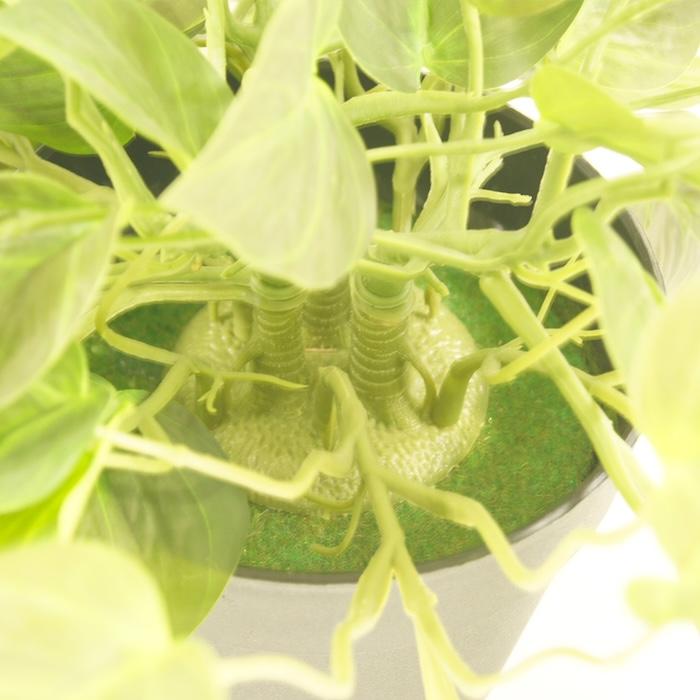 観葉植物 造花 ポトス 80cm 卓上 垂れ下がる フェイクグリーン 人工観葉植物 リアル 本物そっくり おしゃれ 高級 インテリア つる トイレ リビング 玄関 BROWN |  | 08