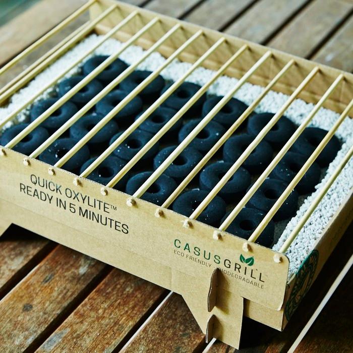使い捨てBBQグリル 6個セット a+design クラフトグリル 着火5分 燃焼1