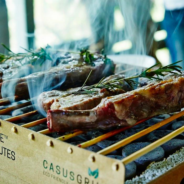 バーベキューコンロ 使い捨てクラフトグリル 3個セット 使い切り BBQ ポータブル アウトドア 卓上 コンパクト 炭 おしゃれ |  | 12