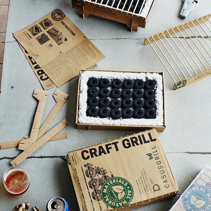 バーベキューコンロ 使い捨てクラフトグリル 3個セット 使い切り BBQ ポータブル アウトドア 卓上 コンパクト 炭 おしゃれ |  | 18