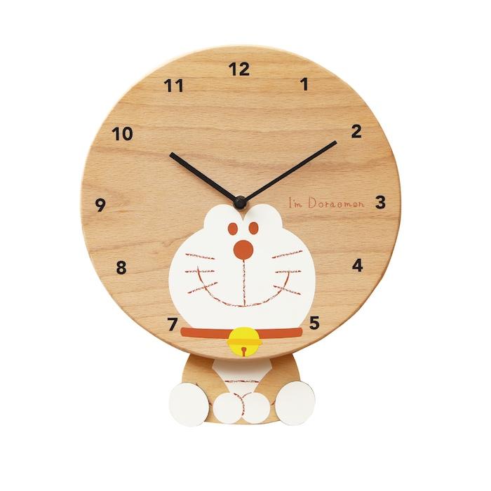 壁掛け時計 木製 アイムドラえもん スマイル キャラクター おしゃれ かわいい 木 アナログ インテリア リビング 日本製 プレゼント ギフト 寝室 子供部屋 |  | 01