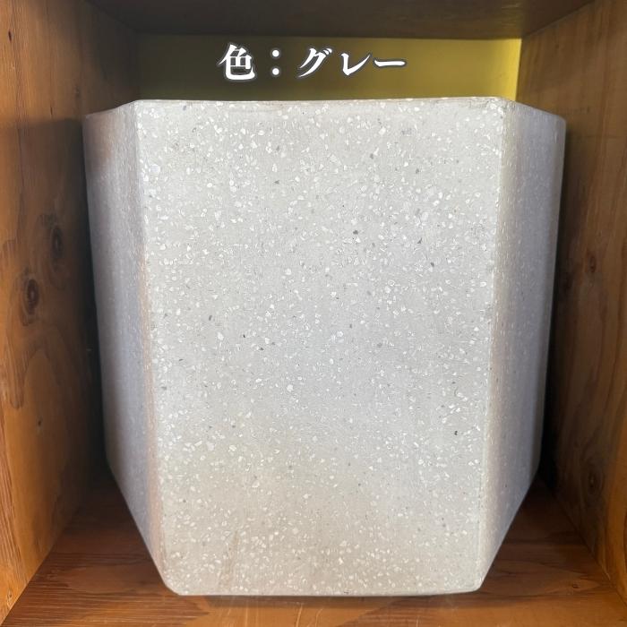 KONTON 植木鉢 大型 おしゃれ 17号 13号 10号 L M S サイズ 六角形