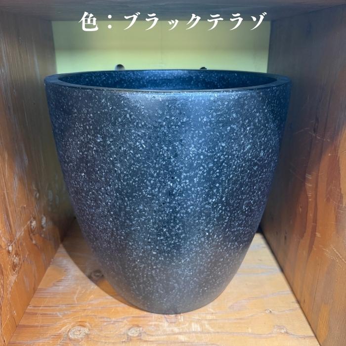 植木鉢 おしゃれ 大型 コーテス ラウンド 20号 17号 13号 ファイバーセメント グレー 白 黒 鉢カバー 丸型 屋外 北欧 KONTON_7