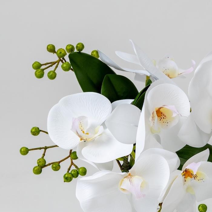 胡蝶蘭 造花 シリンダーブラン S 枯れない アーティフィシャルフラワー 高級 ギフト 開店祝い 就任祝い 周年記念 お祝い 受付 お供え インテリア |  | 03