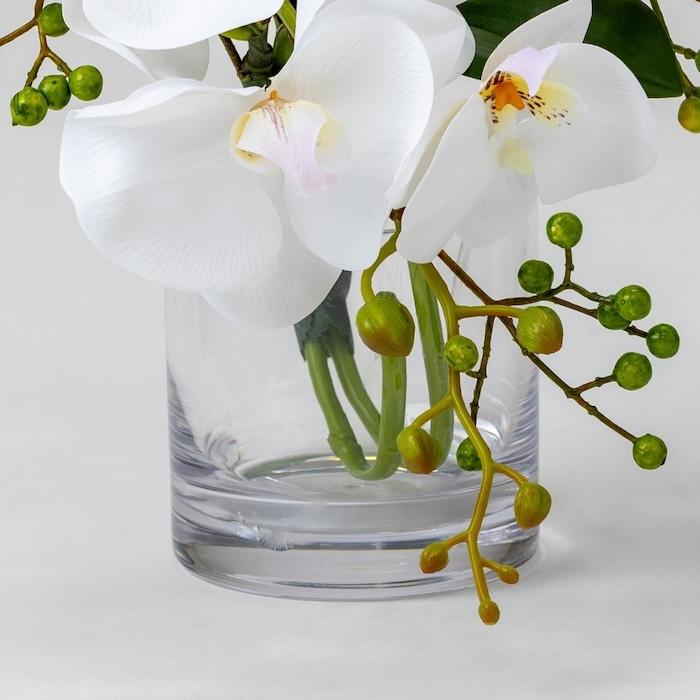 胡蝶蘭 造花 シリンダーブラン S 枯れない アーティフィシャルフラワー 高級 ギフト 開店祝い 就任祝い 周年記念 お祝い 受付 お供え インテリア |  | 05