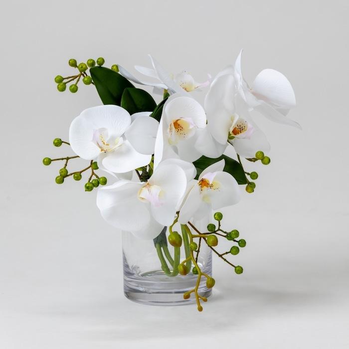 胡蝶蘭 造花 シリンダーブラン S 枯れない アーティフィシャルフラワー 高級 ギフト 開店祝い 就任祝い 周年記念 お祝い 受付 お供え インテリア |  | 06