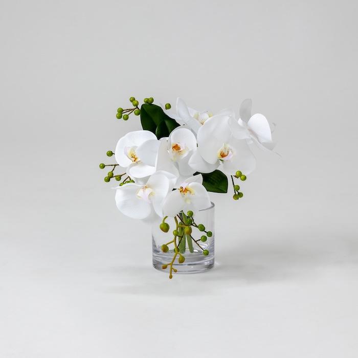 胡蝶蘭 造花 シリンダーブラン S 枯れない アーティフィシャルフラワー 高級 ギフト 開店祝い 就任祝い 周年記念 お祝い 受付 お供え インテリア |  | 07