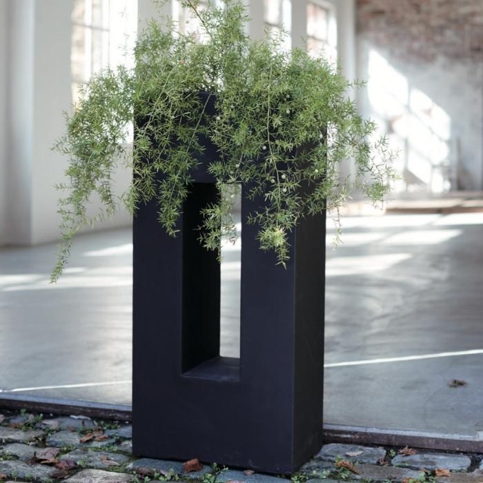 KONTON 植木鉢カバー　大型 KONTON 植木鉢 おしゃれ 大型 四角 プランター 鉢カバー ルーメン