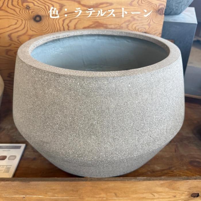 鉢カバー 大型 おしゃれ 17号 12号 丸型 平鉢 KONTON パボ ジャー ロー 軽量 室内 屋内 北欧 モダン 観葉植物 特大 | KONTON | 03