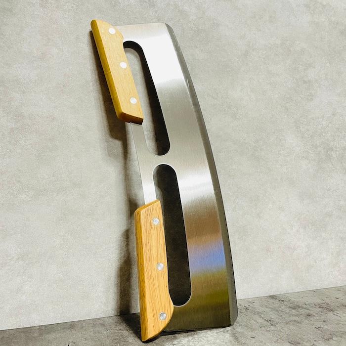 ピザカッター オークハンドル ピザ用品 a+design おしゃれ 半月型 メッツァルーナ ピザ包丁 ローラー 洗いやすい 高級 |  | 08