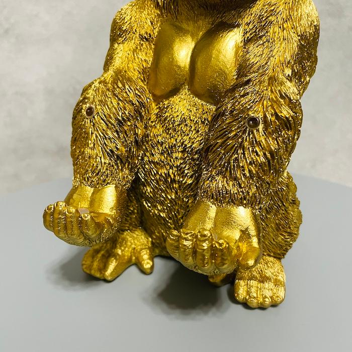 スマホスタンド 金ゴリラ 卓上 置物 おもしろ 動物 卓上 アニマル ギフト 可愛い おしゃれ インテリア 雑貨 スマホホルダー |  | 14