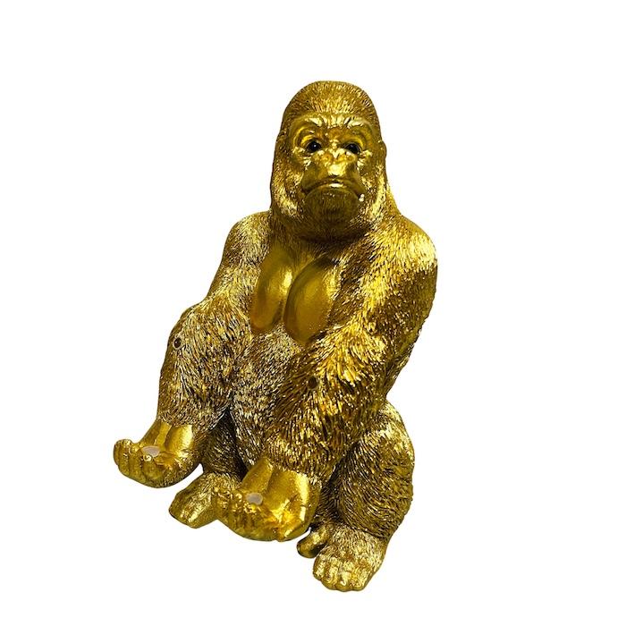 スマホスタンド 金ゴリラ 卓上 置物 おもしろ 動物 卓上 アニマル ギフト 可愛い おしゃれ インテリア 雑貨 スマホホルダー |  | 11