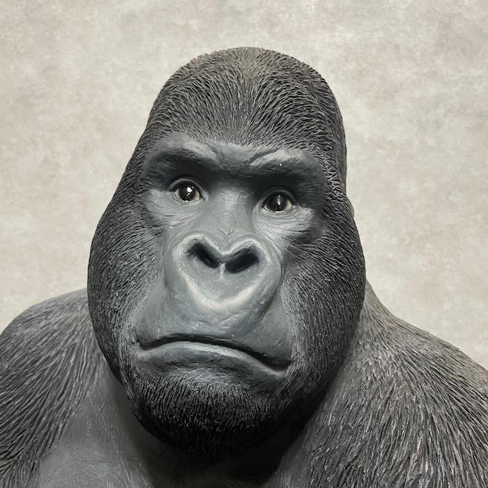 WOOBIA 巨大ゴリラ 置物 オブジェ 76cm 13色 ゴリラオブジェ 動物