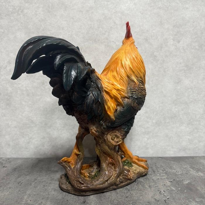 鳥 置物 オブジェ 北欧 動物 かわいい 特大ニワトリ 鶏 高さ40.5cm おしゃれ 玄関インテリア リアル 大型 ウービア |  | 14