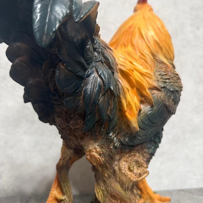 鳥 置物 オブジェ 北欧 動物 かわいい 特大ニワトリ 鶏 高さ40.5cm おしゃれ 玄関インテリア リアル 大型 ウービア |  | 15