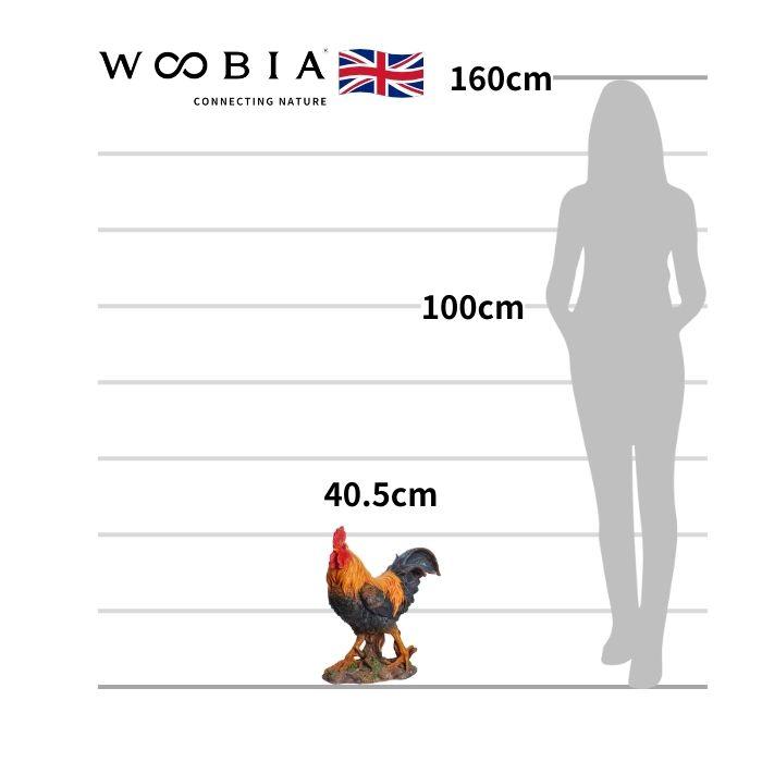鳥 置物 オブジェ 北欧 動物 かわいい 特大ニワトリ 鶏 高さ40.5cm おしゃれ 玄関インテリア リアル 大型 ウービア |  | 01
