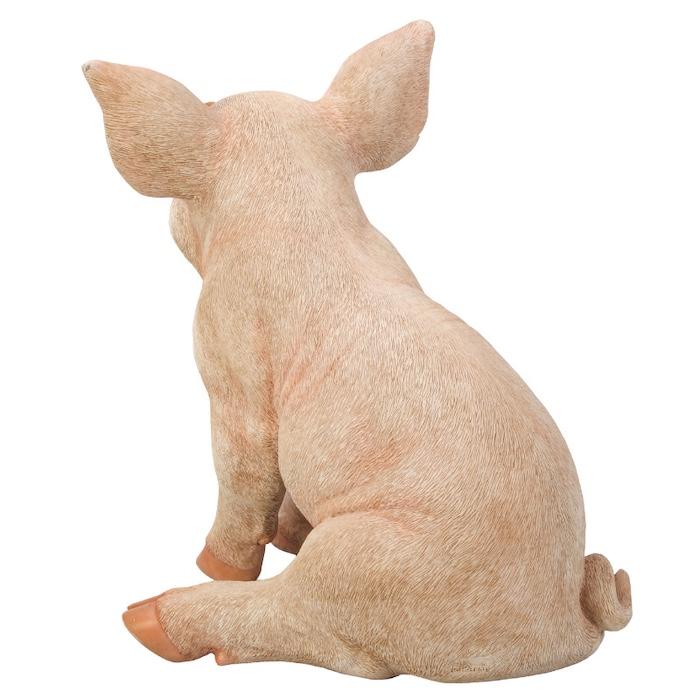 置物 動物 右向きお座り豚 ブタグッズ 高さ32cm woobia おしゃれ 大きい 玄関インテリア 庭 ガーデン かわいいオブジェ 北欧 リアル 大型 面白い ウービア |  | 03
