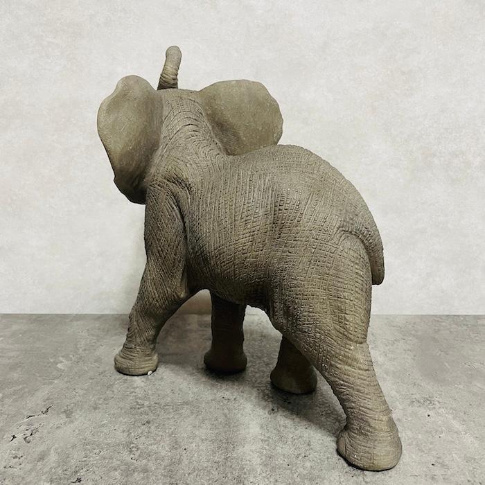 置物 動物 ゾウ 小 高さ29.5cm 縁起物 風水 woobia おしゃれ 大きい