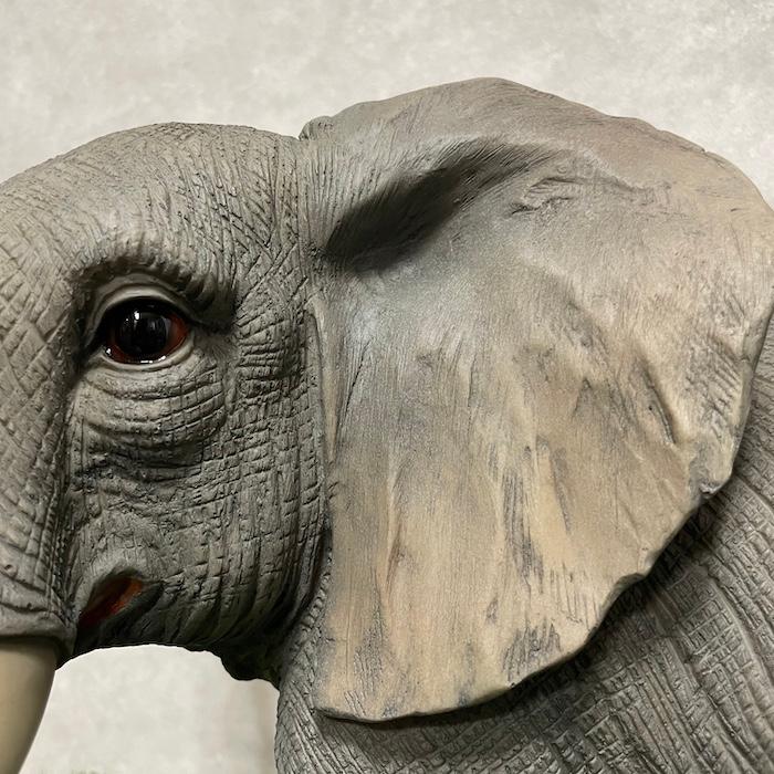 置物 動物 ゾウ 象 中 高さ37cm 縁起物 風水 woobia おしゃれ 大きい 玄関インテリア 庭 ガーデン かわいいオブジェ |  | 12