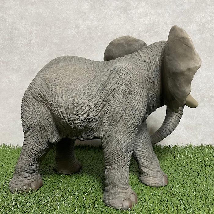 置物 動物 ゾウ 象 中 高さ37cm 縁起物 風水 woobia おしゃれ 大きい 玄関インテリア 庭 ガーデン かわいいオブジェ |  | 15