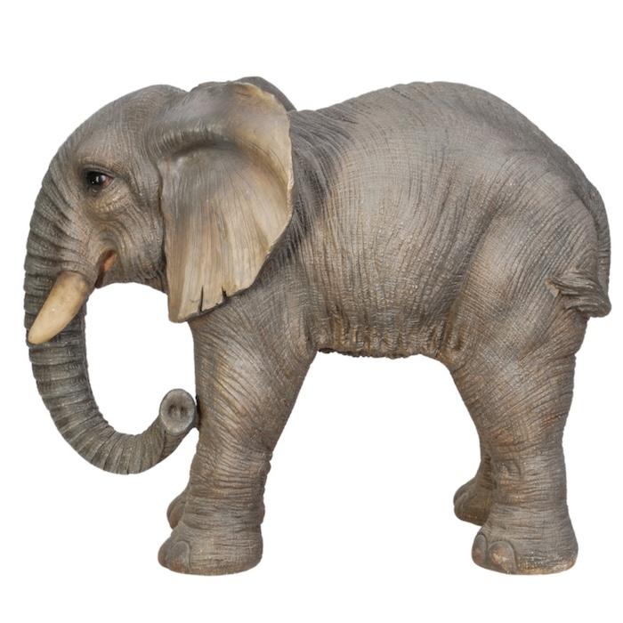 置物 歩くゾウ 象 高さ47cm 巨大オブジェ 縁起物 風水 woobia 動物 おしゃれ 大きい 玄関 インテリア 庭 かわいい 北欧 リアル 大型 面白い ウービア |  | 02
