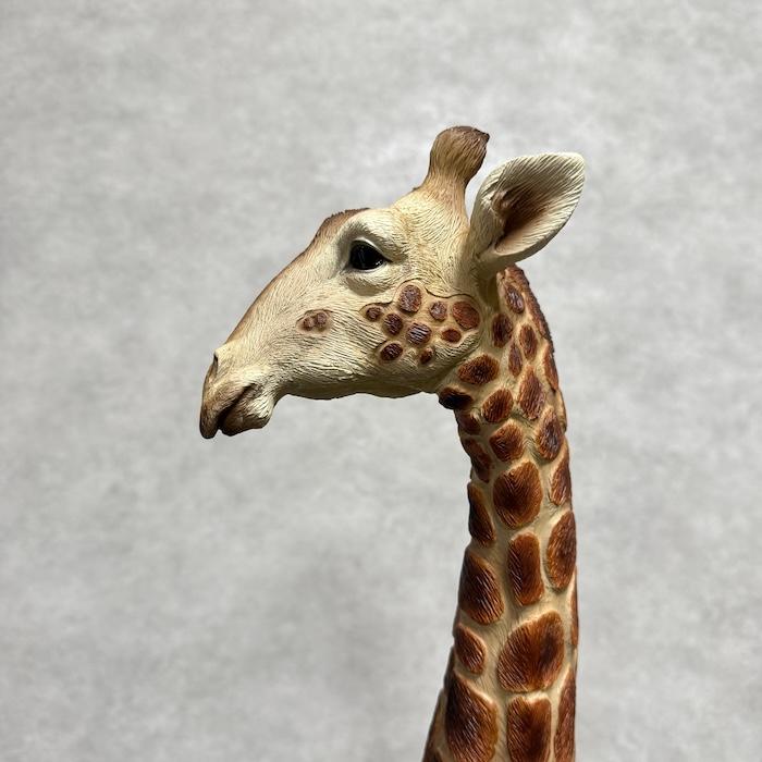 置物 動物 キリン 大 高さ81cm woobia おしゃれ 大きい 玄関