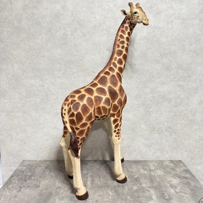 置物 動物 キリン 大 高さ81cm woobia おしゃれ 大きい 玄関