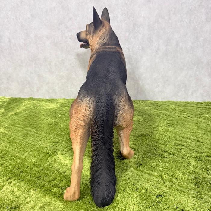 犬 置物 大型 動物 立ち止まる ジャーマンシェパード 大 横幅70cm 巨大オブジェ woobia おしゃれ 大きい 玄関 インテリア 庭 ガーデン 北欧 リアル ウービア | WOOBIA | 11