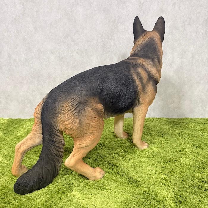 犬 置物 大型 動物 立ち止まる ジャーマンシェパード 大 横幅70cm 巨大オブジェ woobia おしゃれ 大きい 玄関 インテリア 庭 ガーデン 北欧 リアル ウービア | WOOBIA | 16