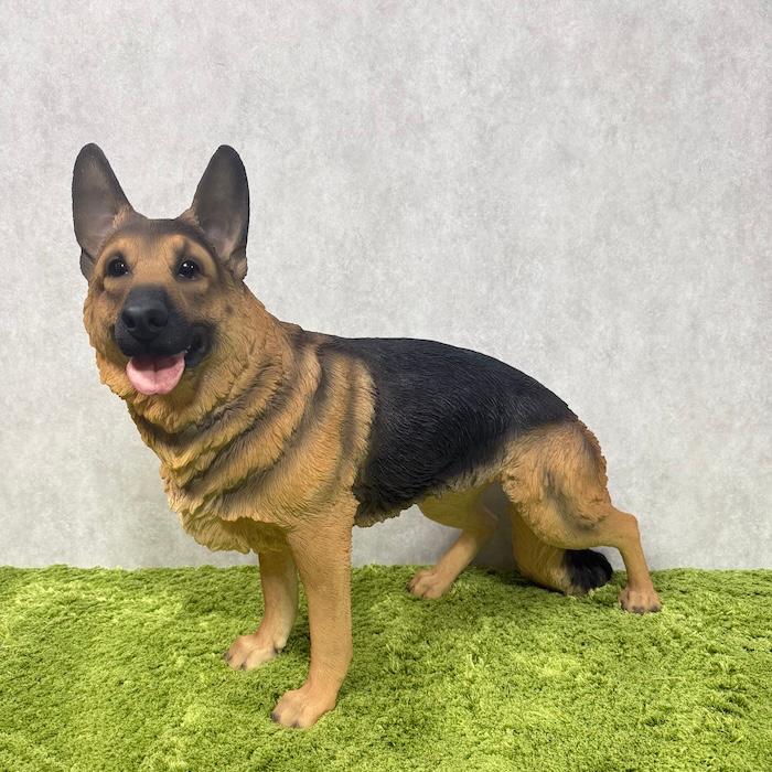 犬 置物 大型 動物 立ち止まる ジャーマンシェパード 大 横幅70cm 巨大オブジェ woobia おしゃれ 大きい 玄関 インテリア 庭 ガーデン 北欧 リアル ウービア | WOOBIA | 08